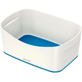 Leitz MyBox Aufbewahrungsbox 3,0 l perlweiß/blau 24,6 x 16,0 x 9,8 cm