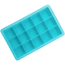 LURCH Eisformer Würfel Silikon-Form für Eiswürfel 3x3cm calm river