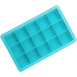 LURCH Eisformer Würfel Silikon-Form für Eiswürfel 3x3cm calm river