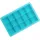 LURCH Eisformer Würfel Silikon-Form für Eiswürfel 3x3cm calm river