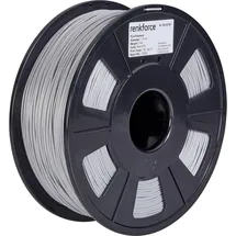 Renkforce RF-4511204 3D-Druckmaterial Polyacticsäure PLA Silber 1 kg (RF-4511204)