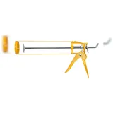 TRIZERATOP Handpresse Skelettpistole, Auspresspistole, Silikonpistole, Kartuschenpistole Gelb