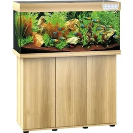JUWEL AQUARIUM JUWEL Rio 180 LED mit Unterschrank SBX helles Holz