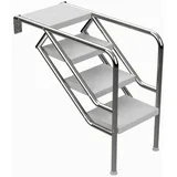 Eichenwald Modell 08.3 Treppe 119,9 cm Edelstahl-Waffelblech