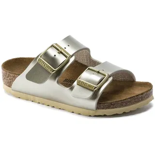 Birkenstock Arizona Electric Metallic Slippers Kinder - Gold - 26