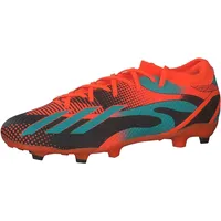 Adidas Unisex X Speedportal Messi.3 Firm Ground Boots, Solar Orange/Mint Rush/Core Black, 45 1/3 EU - 45 1/3 EU