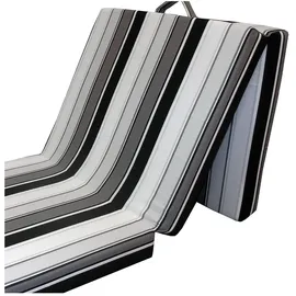 VitaliSpa Klappmatratze 70 x 190 cm H2 Baumwolle/Polyester/Wolle