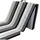 VitaliSpa Klappmatratze 70 x 190 cm H2 Baumwolle/Polyester/Wolle