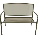 FRG Gartenbank 110 x 88 x 110 cm Dunkelgrau