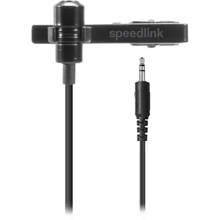 Speedlink SPES Clip-On Microphone, black