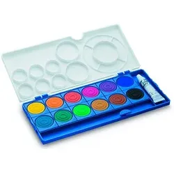 LAMY aquaplus blau Wasserfarbkasten 12 Farben