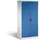 C+P CP Stahlschrank 8922-00 S10550 lichtgrau, enzianblau 4 Fachböden 93,0 x 60,0 x 195,0 cm, aufgebaut, 1 St.