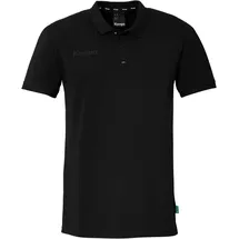 Kempa Prime Poloshirt Kinder schwarz 164