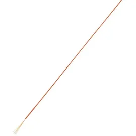TRU Components 1571019 Litze LiFY 1 x 0.50 mm2 Rot 10 m