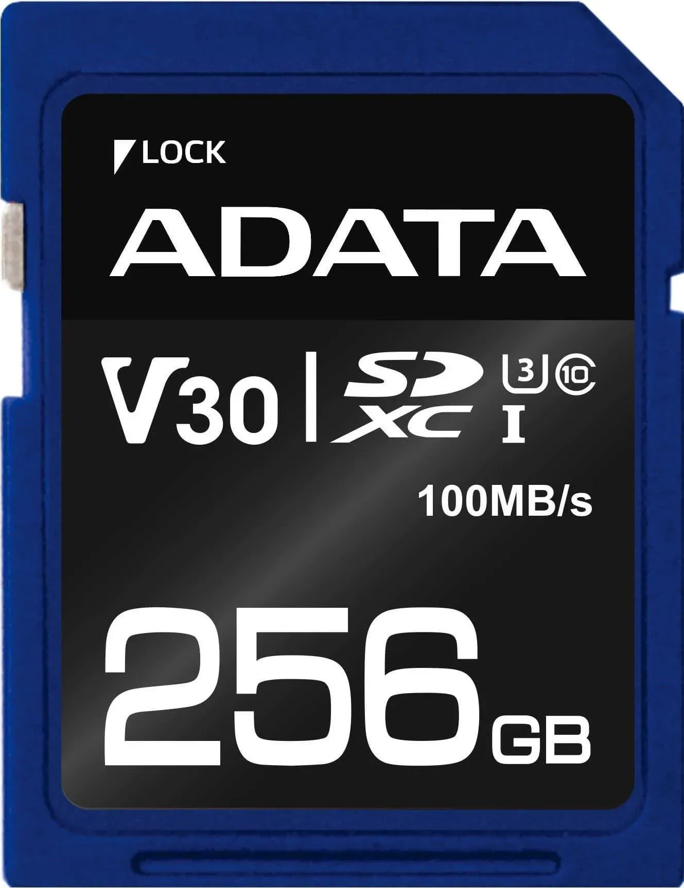 ADATA Premier Pro - Flash-Speicherkarte - 256 GB - Video Class V30 / UHS-I U3 / Class10 - SDXC UHS-I