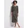 STREET ONE Midikleid gemustert Schwarz 34