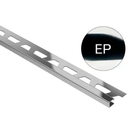 Schlüter Systems QUADEC-EP Abschlussprofil Edelstahl poliert 12,5 mm 2,50 m