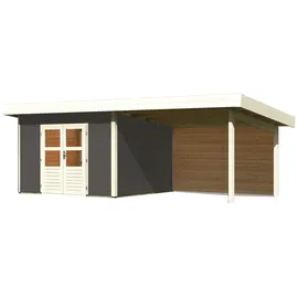 Karibu Northeim 3 6 x 3 m Grau