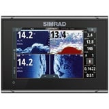 Simrad Fishfinder & GPS-Kartenplotter Go7 XSE ROW  (Geber: Active Imaging 3-in-1-Geber, Bildschirmtyp: 7′′/177,8 mm TFT Super Wide View)