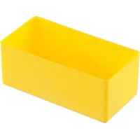 Hünersdorff Einsatzbox aus PS, 108x54x45 mm gelb