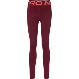 Nike Pro Sculpt Tights Damen in dark team red-white, Größe XL