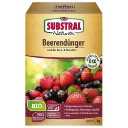 Substral Naturen Bio Beerendünger, für Beerenobst, Kern und Steinobst, 1,7 kg, 83060