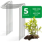 Novatool 5 Strauchstützen 100 x 40 cm Grün