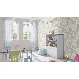 Rasch Textil Vliestapete Prego Uni Grau 10,05 x 0,53 m 700350