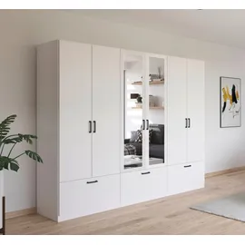 Rauch Drehtürenschrank BARI 270 x 210 x 54 cm Weiß