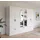 Rauch Drehtürenschrank BARI 270 x 210 x 54 cm Weiß