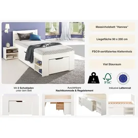 OTTO home HANNES 96 x 205 cm Weiß