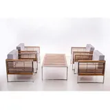 Jet-Line Gartensets Artemis II 4 Sessel und 1 Tisch