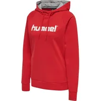 hummel GO Baumwoll Logo Hoodie Damen true red XL