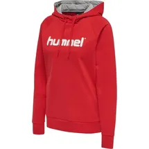 hummel GO Baumwoll Logo Hoodie Damen true red XL