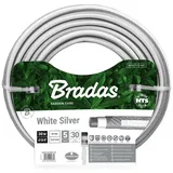 Bradas Gartenschlauch 50 m 1/2" weiß-silber