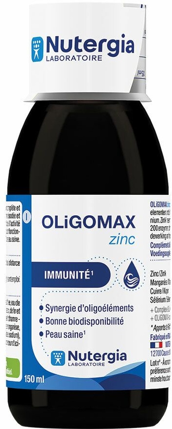 Laboratoires Nutergia OLiGOMAX zinc 150 ml fluide