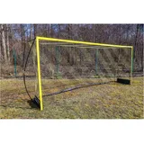powershot Fußballtor Schwarz/Gelb 5 x 2 m