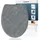 Schütte WC-Sitz LIGHT CONCRETE Grau