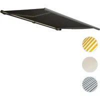 Mendler Kassettenmarkise T124 500 cm grau