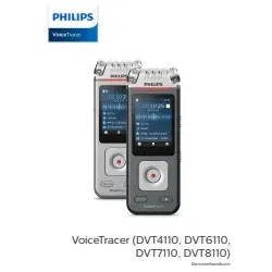 PHILIPS Diktiergerät Digital Voice Tracer anthr. DVT8115 8GB