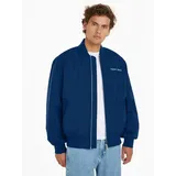 Tommy Jeans Bomberjacke »TJM CLASSICS BOMBER JACKET EXT«, mit Tommy Jeans Logoschriftzug, blau