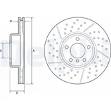 Delphi Bremsscheibe BG9234C