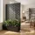 casa.pro Aaskis 190 x 120 x 38 cm Schwarz