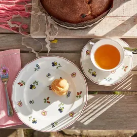 Villeroy & Boch Kaffeetasse mit Untertasse 0,12 l Weiß 2 St.