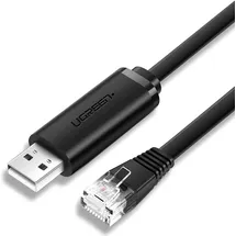 UGREEN CM204 USB – RJ45 Konsolenkabel für Netzwerkgeräte, 1,5 m