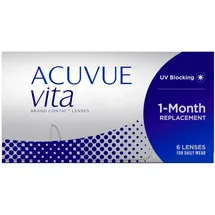 Acuvue Johnson & Johnson Acuvue Vita (6er Packung) Monatslinsen (-10 dpt & BC 8.8) mit UV-Schutz