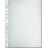 Herlitz Prospekthüllen DIN A4 transparent genarbt 0,08 mm, 100 St.