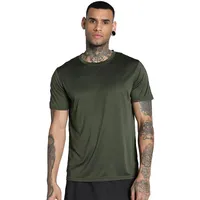 Puma Unisex Essentials Taped Tee T-Shirts, Dark Olive, S EU