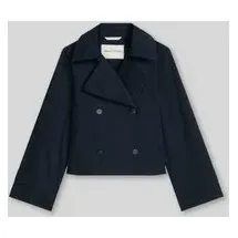Marc O'Polo Relaxed Fit Trenchjacke aus Baumwolle, Marine, 34