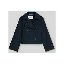 Marc O'Polo Relaxed Fit Trenchjacke aus Baumwolle, Marine, 34